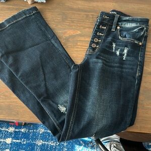 Maurice’s high rise flare jeans
